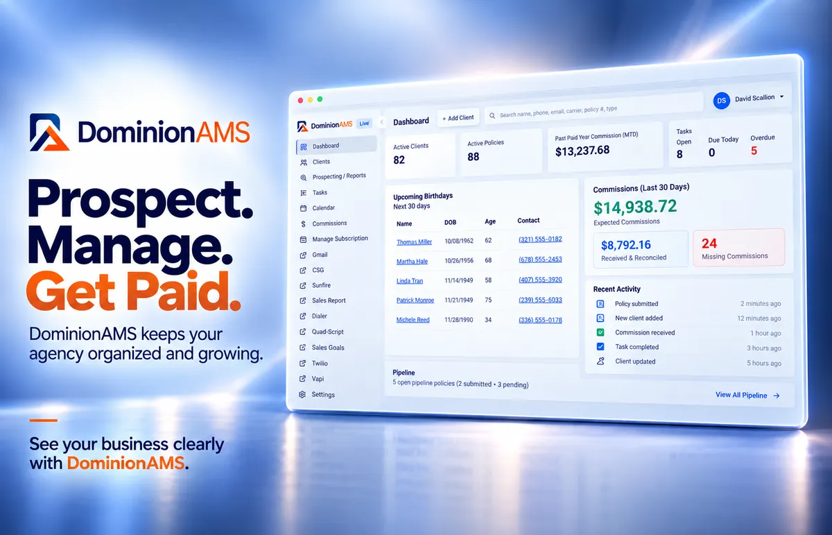 Prospect. Manage. Get Paid.